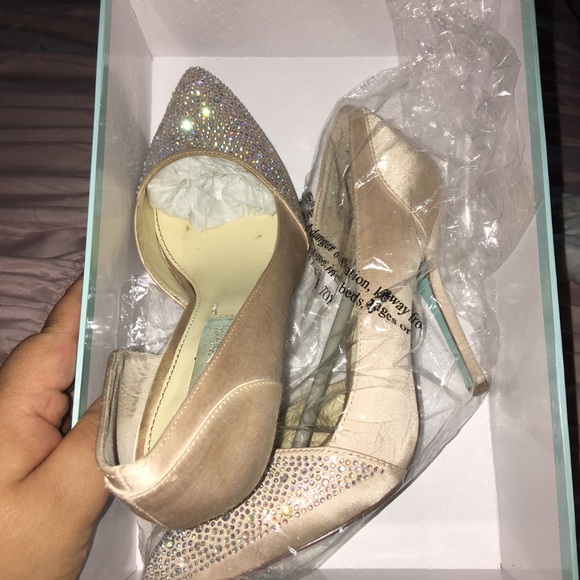 Blue by Betsey Johnson Jeweled Pumps - Picture 4 of 4